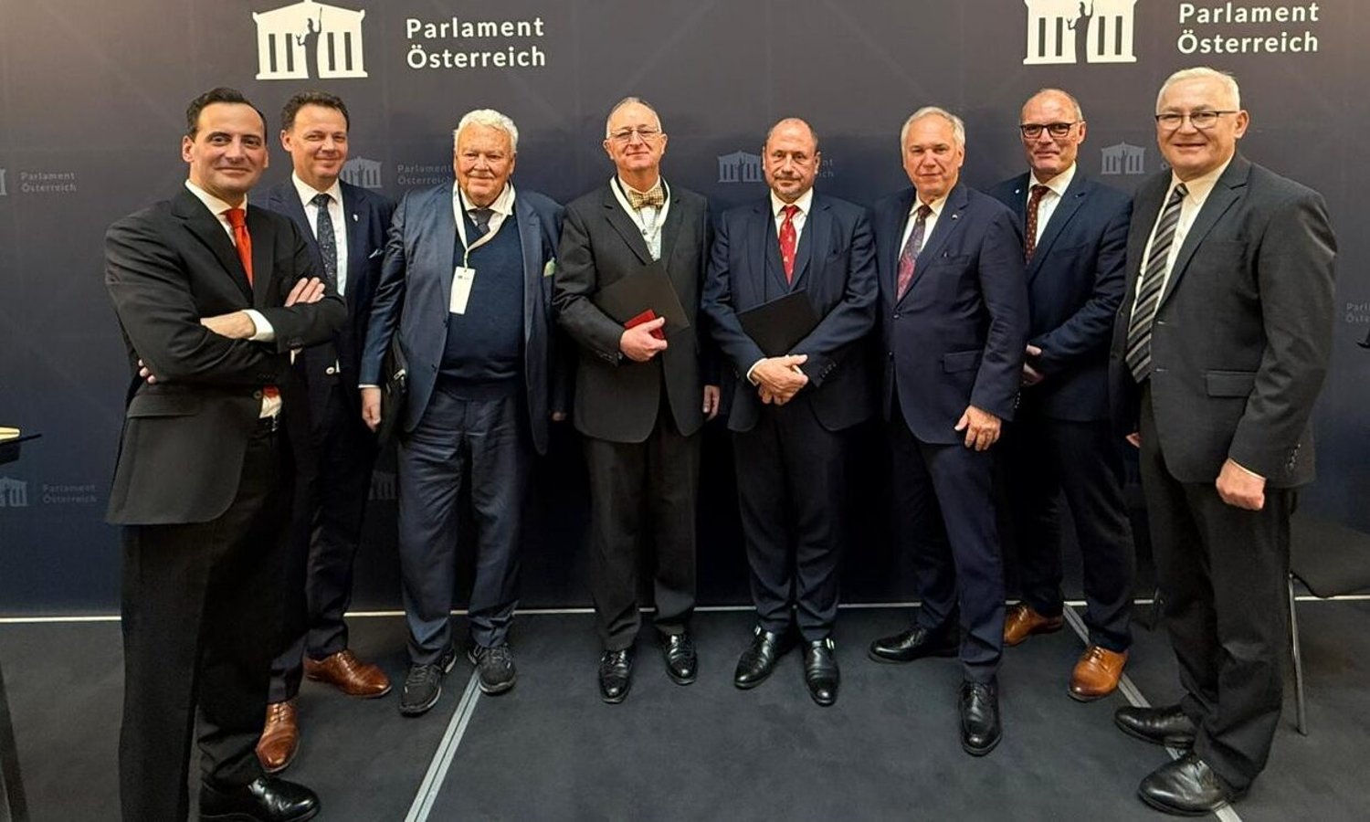 Preisträger des Dinghofer Symposiums 2025 — Parlamentsdirektion/ Raphael Fasching