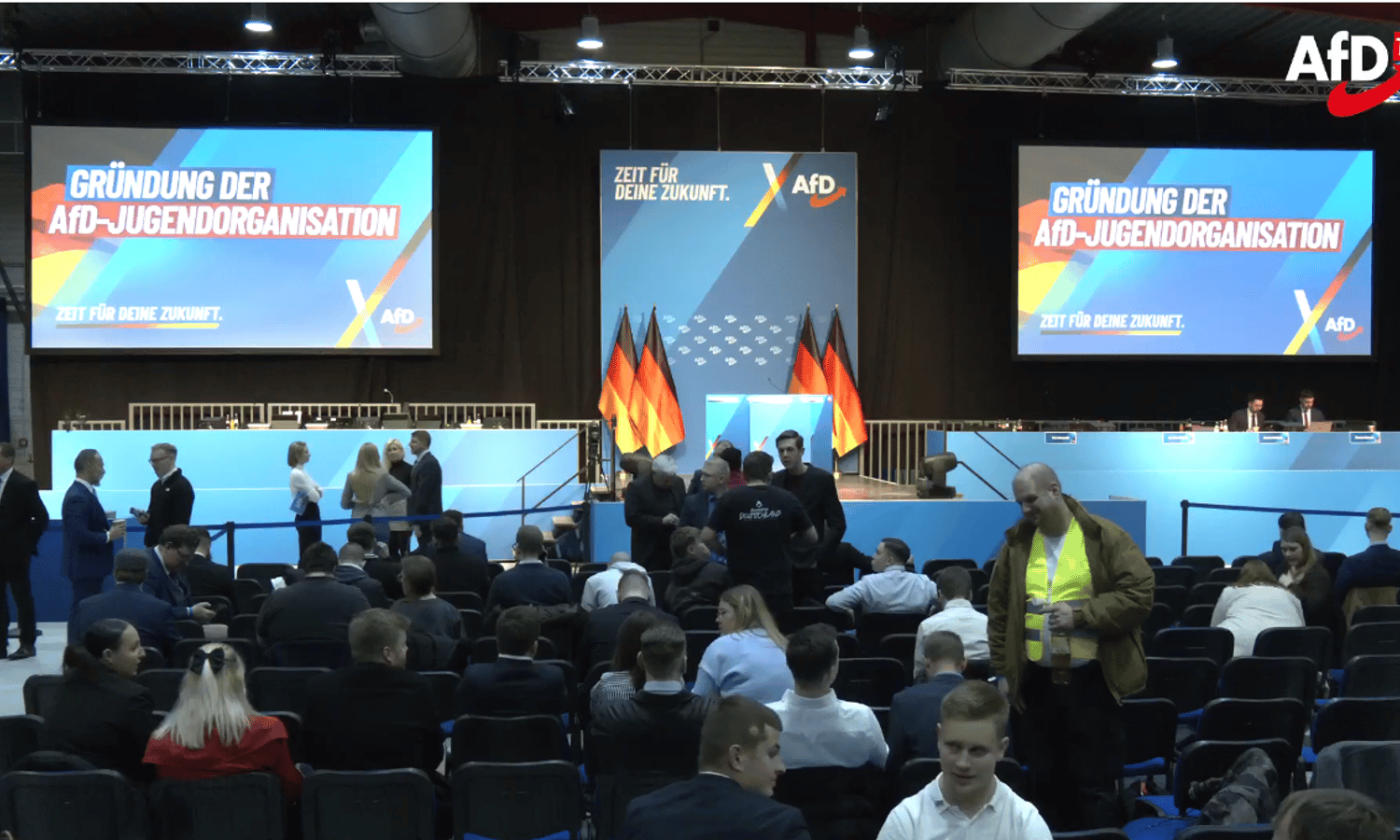 Linke schäumen: „Generation Deutschland“ gegründet — Screenshot AfD /YouTube
