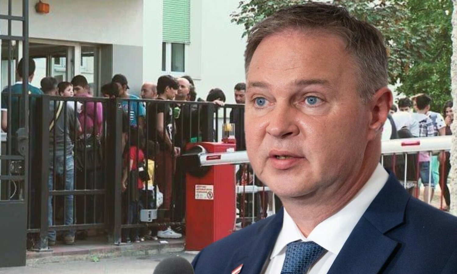 Traiskirchen, Babler — Paul Gruber / BKA / FPÖ TV