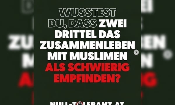 Das Sujet der Volkspartei erzürnt die SPÖ und vor allem deren Vorfeldorganisation SJ.