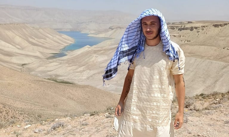 Sandro Elias Kalcher in Afghanistan — Z.V.g.