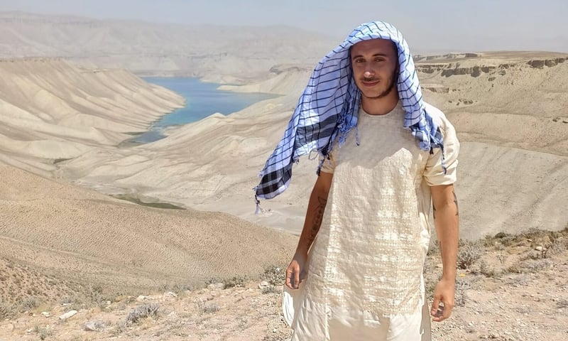 Sandro Elias Kalcher in Afghanistan