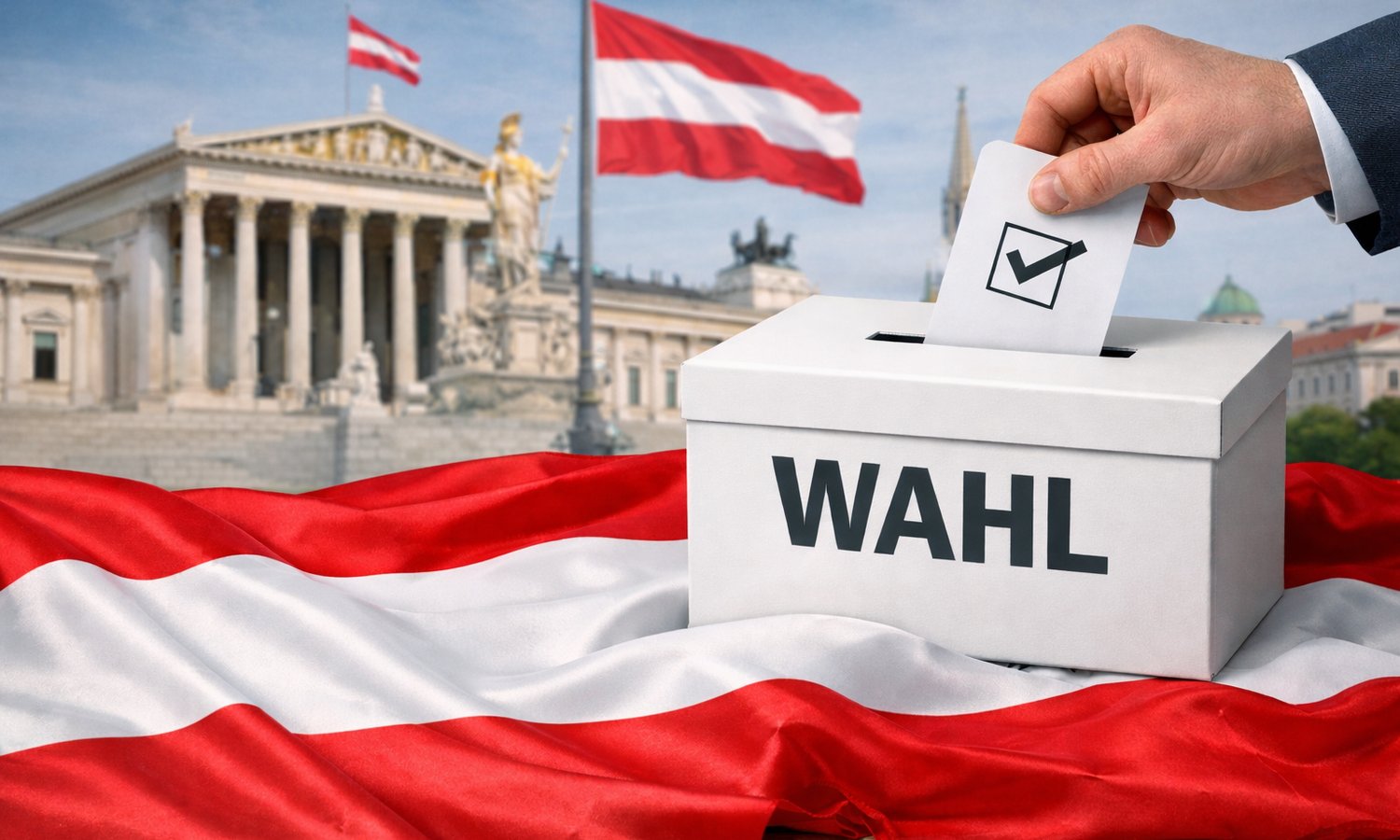 17 Prozentpunkte Vorsprung: FPÖ unangefochten — KI-Generiert