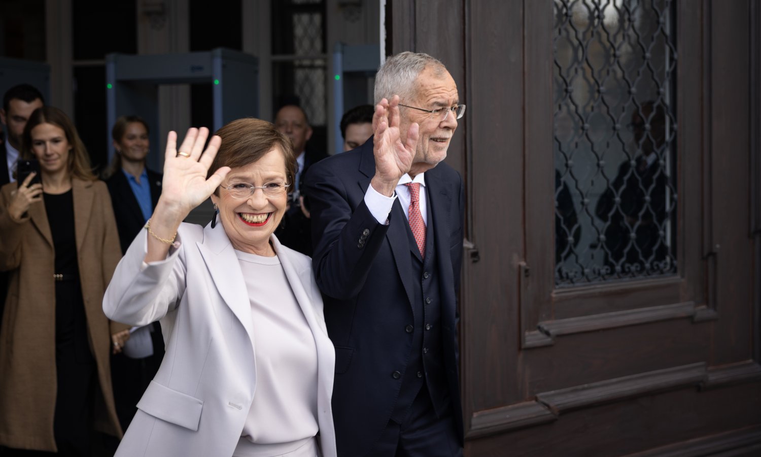 Doris Schmidauer und Alexander Van der Bellen — Peter Lechner/HBF