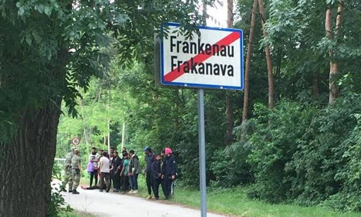 Migranten im Burgenland — Z.V.g.