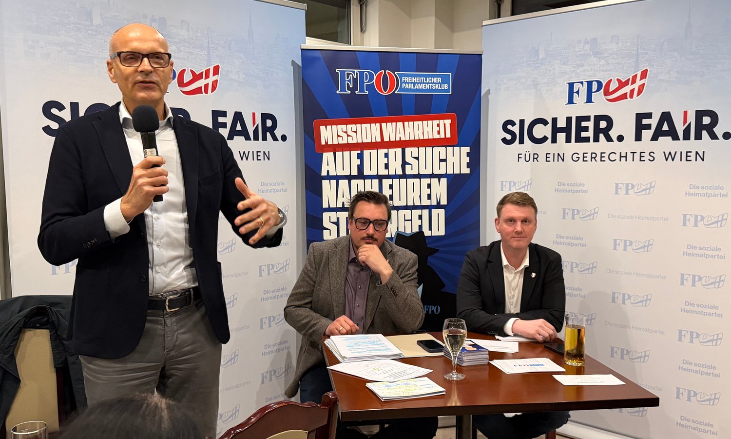 Harald Stefan, Christoph Steiner und Harald Thau — unzensuriert