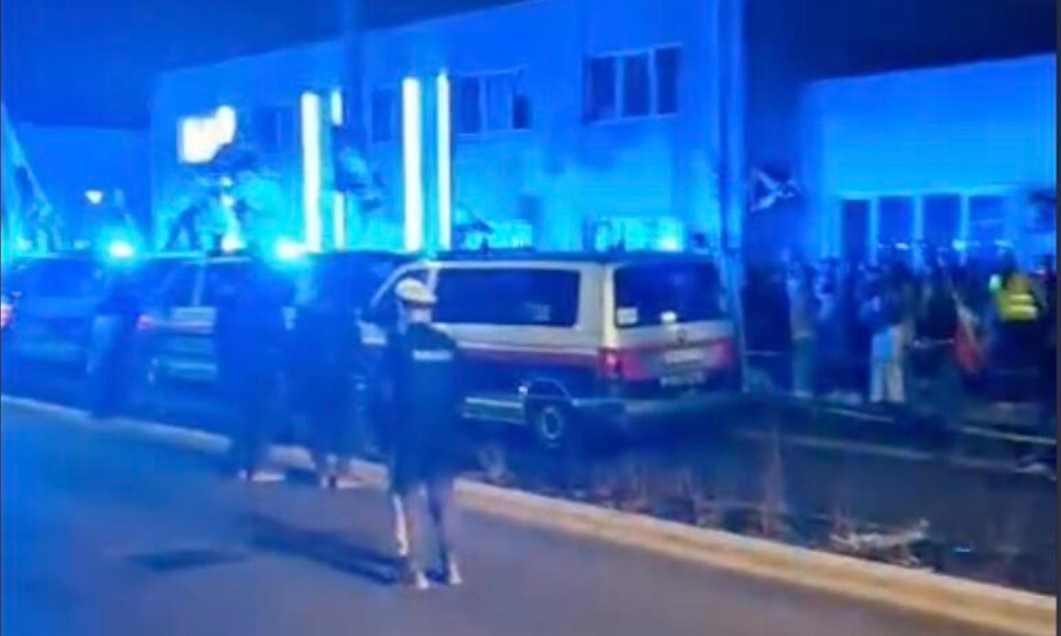 Iran-Demo in Floridsdorf — Screenshot / Facebook