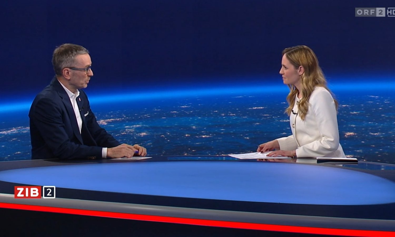 „Krone“ ärgert sich über Kickls Solo im ORF — Screenshot ORF.at