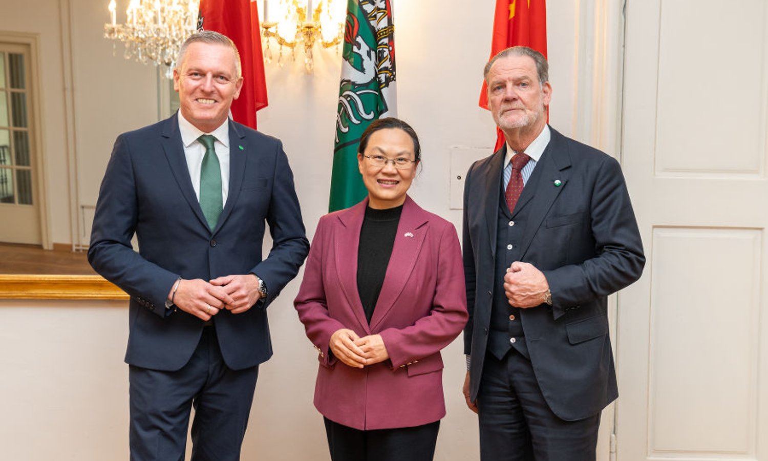 FPÖ-ÖVP-Delegation auf Wirtschaftsreise in China — Land Steiermark / Binder