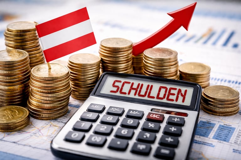 Staatsschulden legen um 13,3 Milliarden Euro zu — KI-Generiert