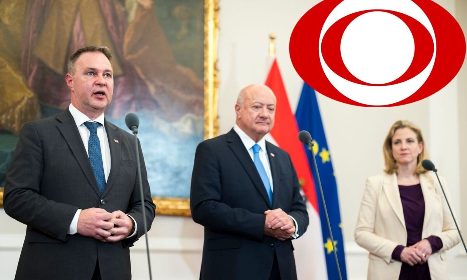 Bundesregierung und ORF — BKA/Christopher Dunker / Österreichischer Rundfunk / Wikimedia Public Domain