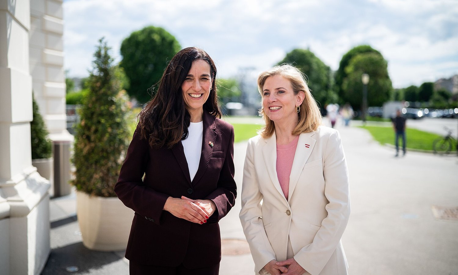 Anita Orbán und Beate Meinl-Reisinger — Bundesministerium für europäische und internationale Angelegenheiten / Wikimedia CC BY 4.0