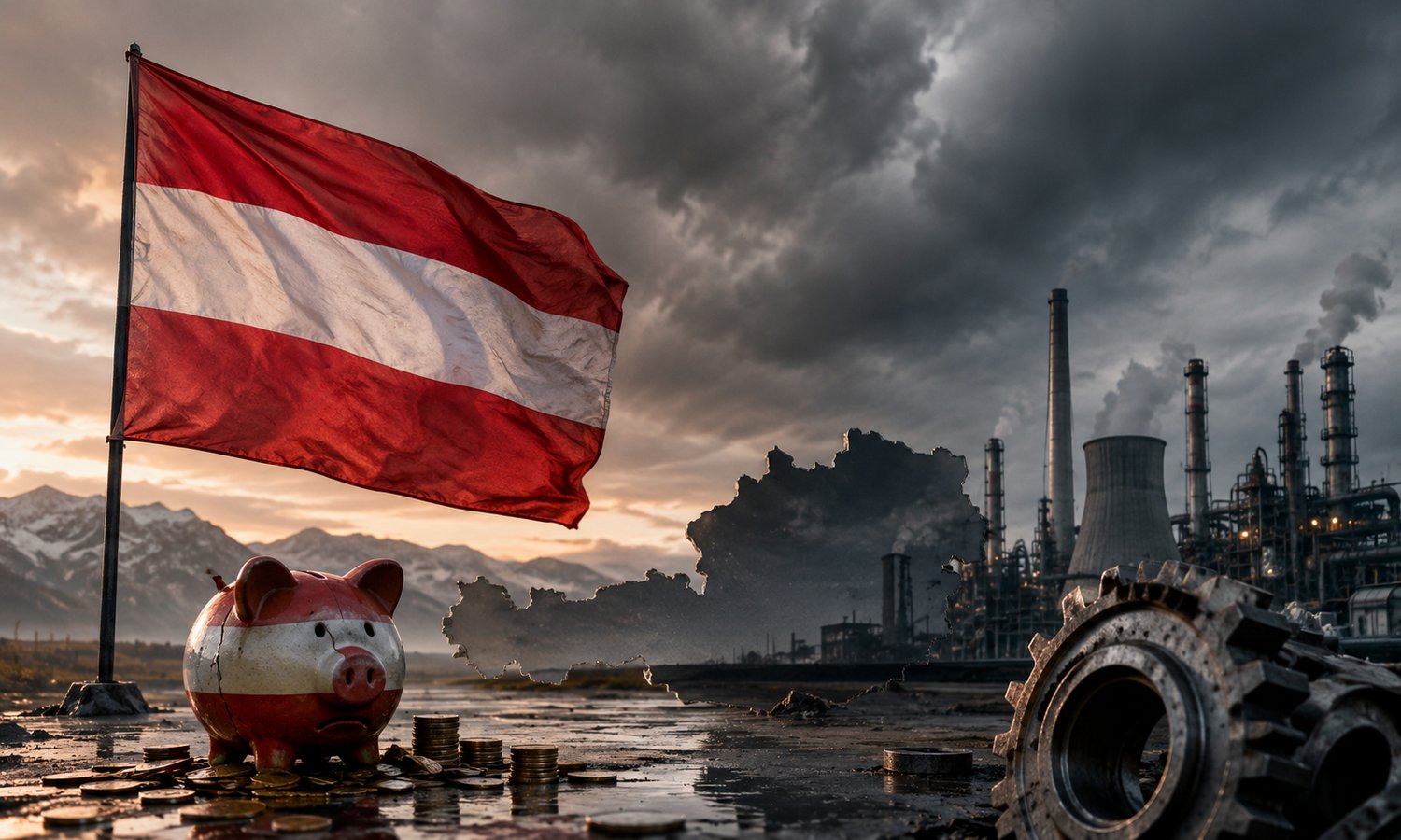 BIP‑Prognose: Österreich bleibt EU‑Schlusslicht — KI-Generiert