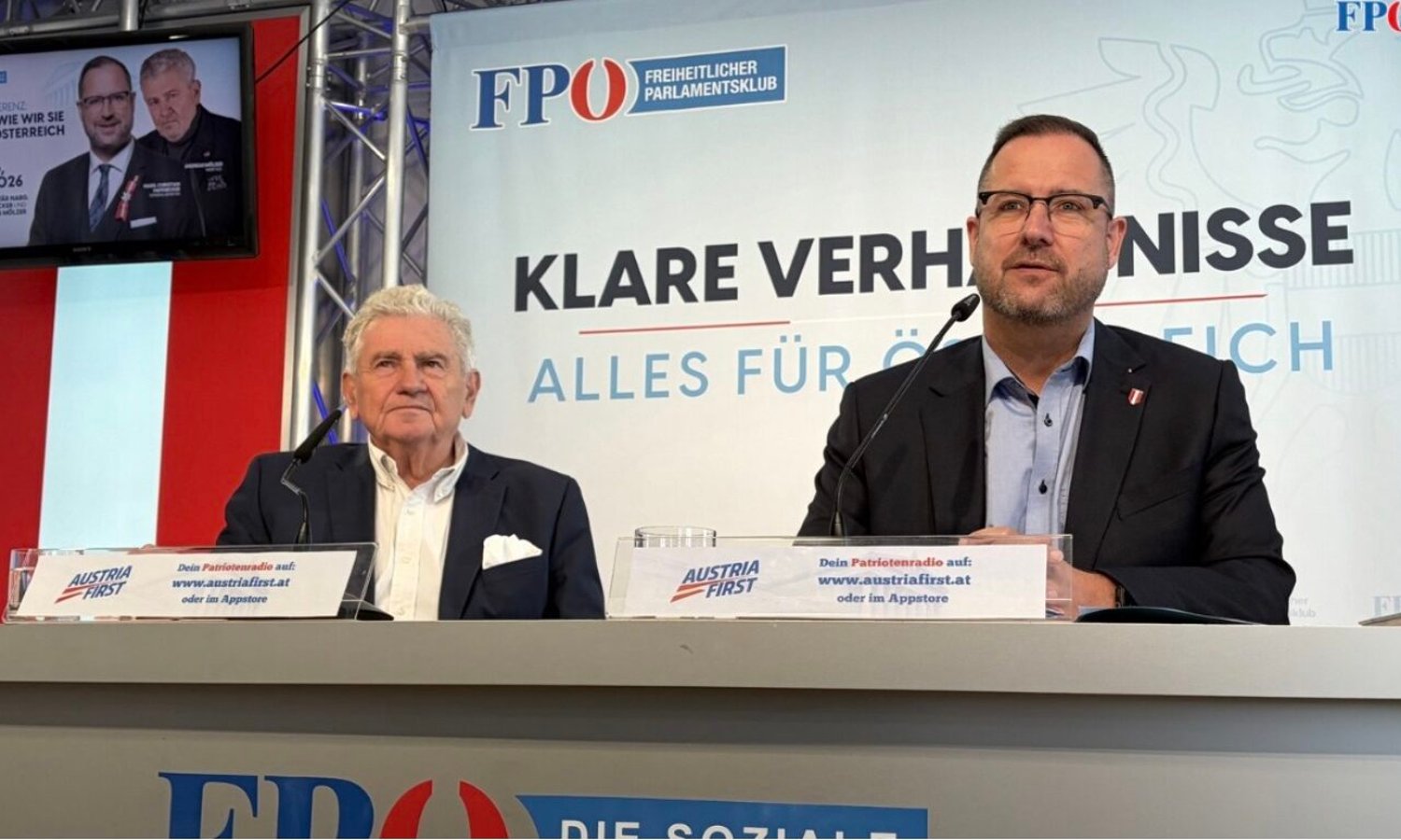 Andreas Mölzer und Christian Hafenecker — FPÖ