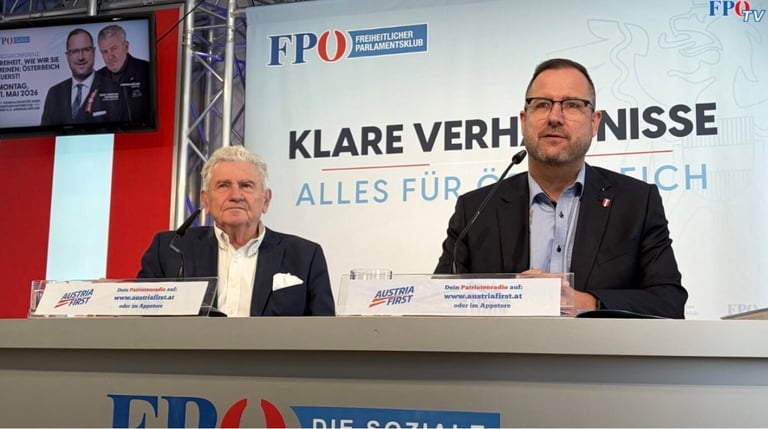 Andreas Mölzer und Christian Hafenecker — FPÖ