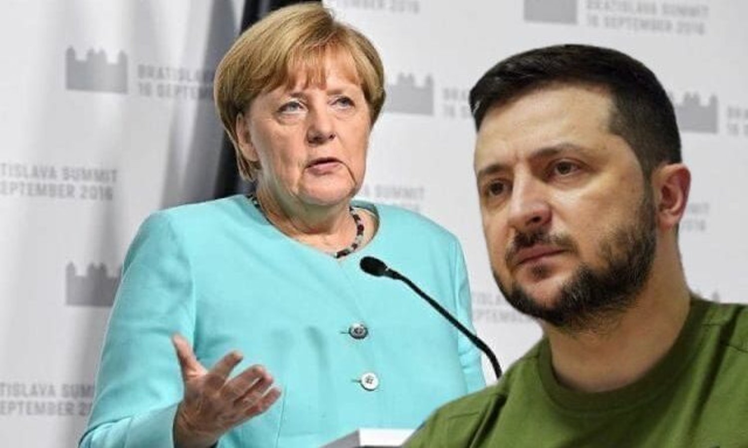 Merkel und Selenskyj — Press Conference Bratislava / The Presidential Office of Ukraine / Wikimedia (CC BY 4.0)