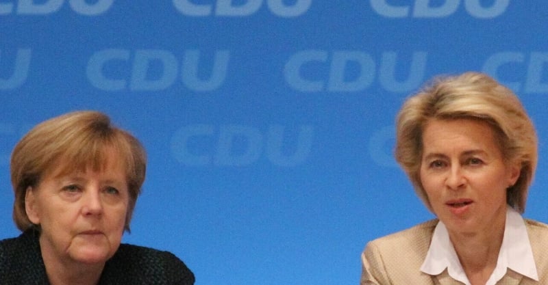 Merkel und von der Leyen