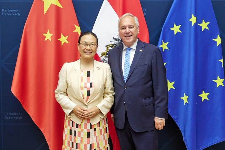 Mei Qi und Walter Rosenkranz