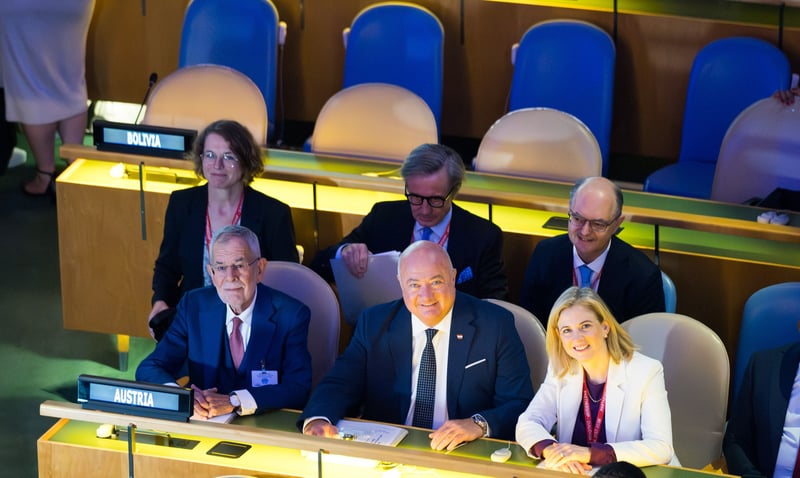 Van der Bellen, Stocker, Meinl-Reisinger