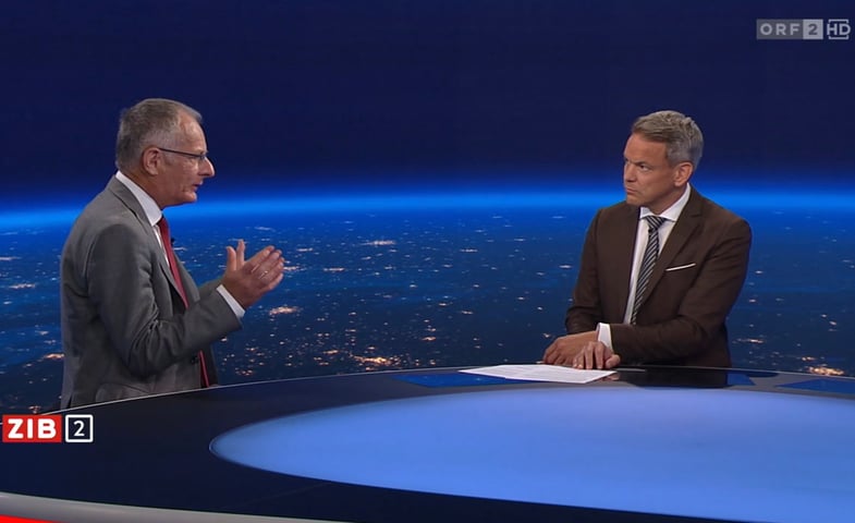 Martin Thür und Markus Marterbauer, ZIB2