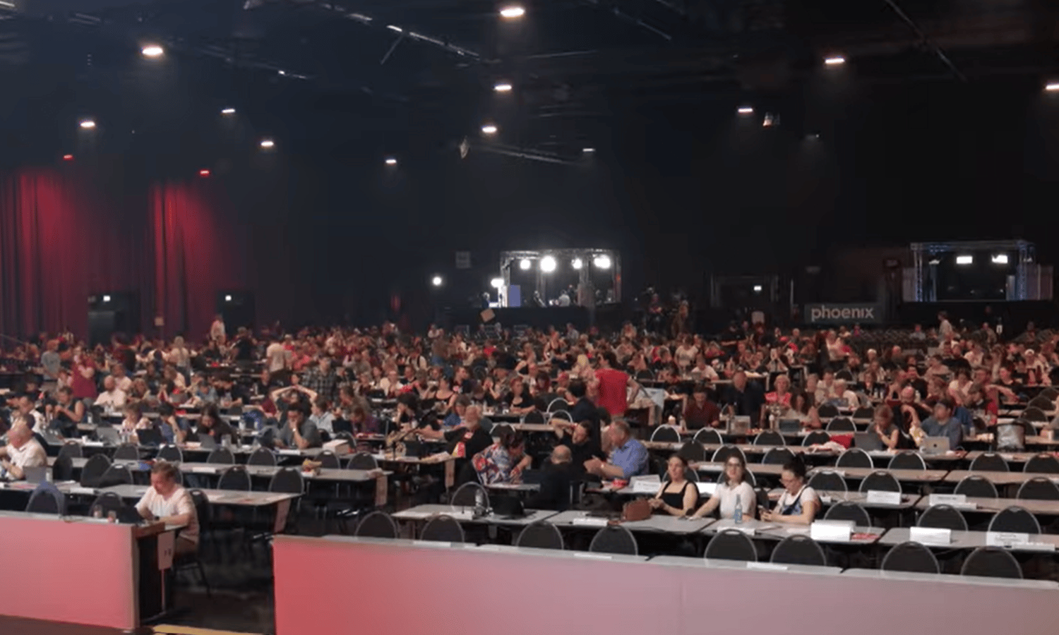 Parteitag: Für Gaza und gegen Deutschland — Screenshot Die Linke / YouTube