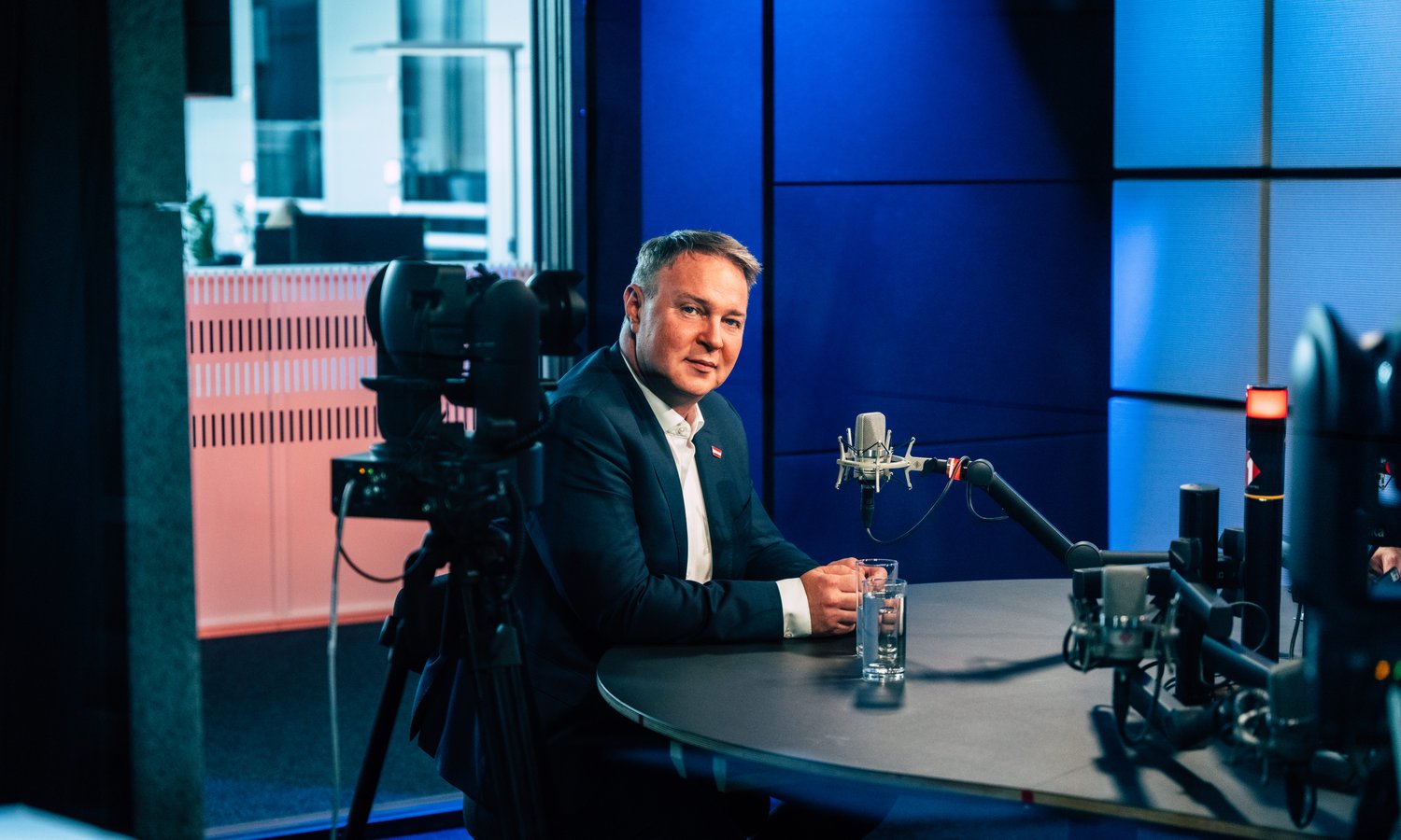Andreas Babler im Journal zu Gast —  BMWKMS/Schneider