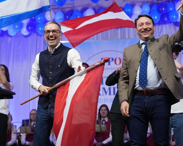 Herbert Kickl und Manfred Haimbuchner