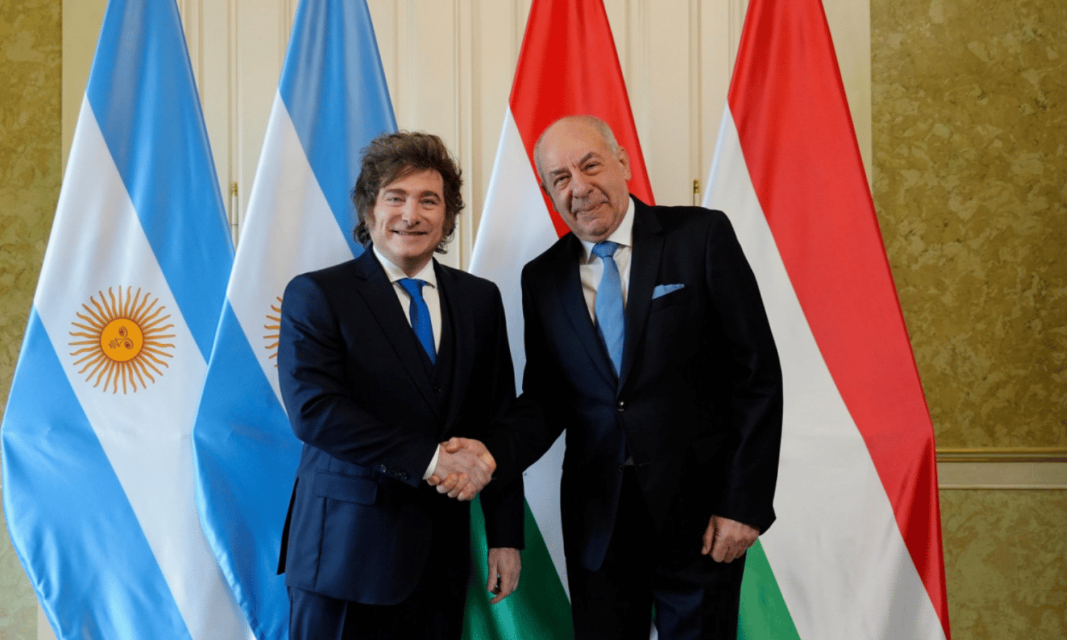 Javier Milei und Tamás Sulyok —  Argentina.gob / Wikimedia CC BY 4.0