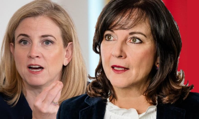 Beate Meinl-Reisinger und Birgit Obermüller