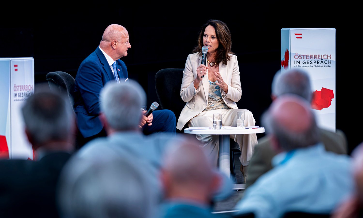 Christian Stocker und Vera Russwurm — BKA/Florian Schrötter