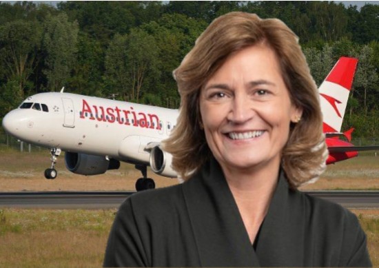 Elisabeth Dieringer und Flugzeug