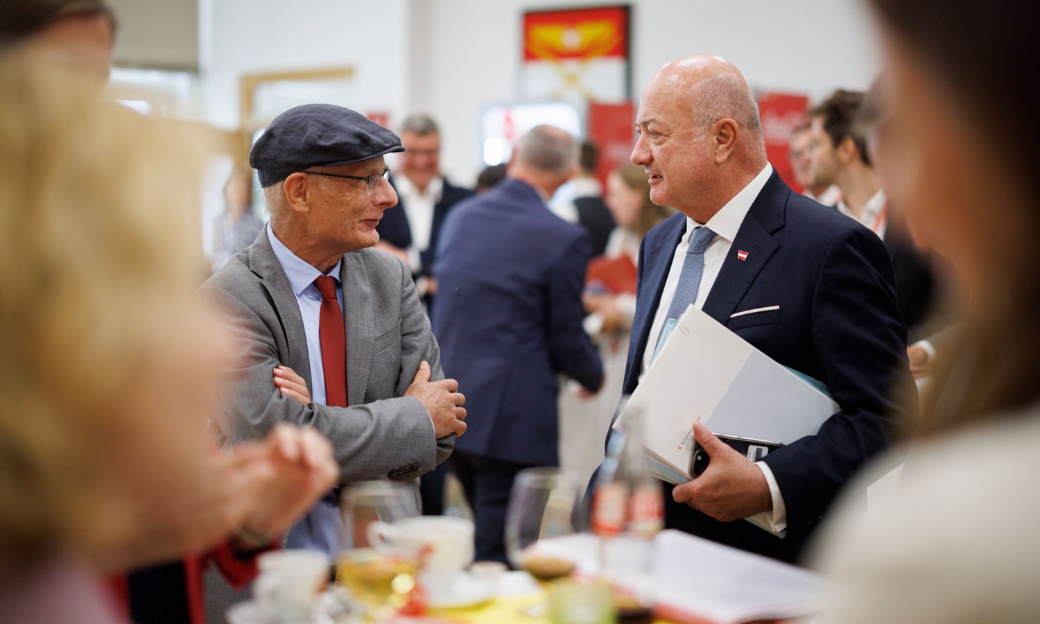 Markus Marterbauer und Christians Stocker — BKA/Andy Wenzel