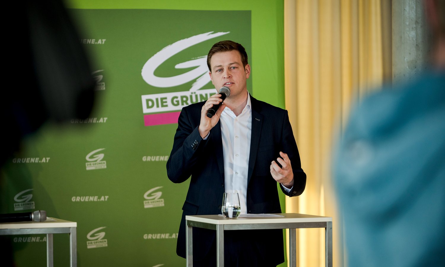 Grüne wollen „Brandmauer“ gegen FPÖ, Kritik an SPÖ — CC0 1.0 Universal; M2k~dewiki; Die Grünen
