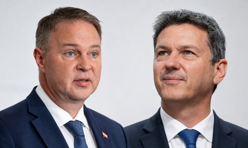 Andreas Babler und Daniel Fellner