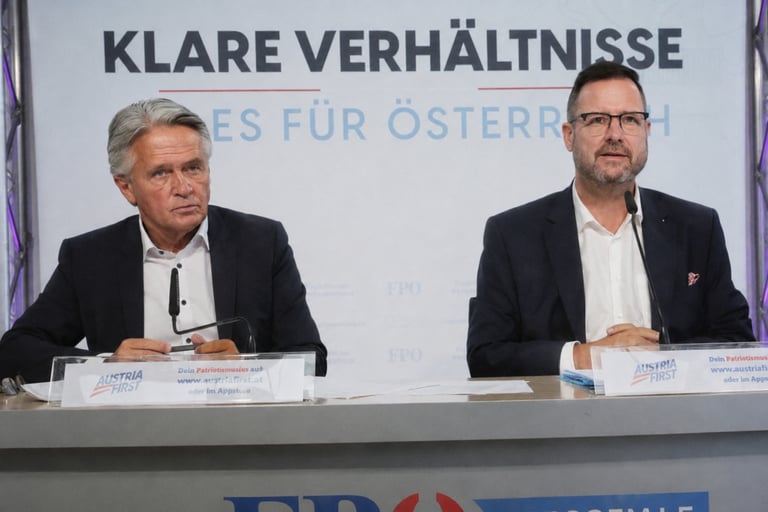 Peter Westenthaler und Christian Hafenecker