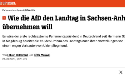 Screenshot / Der Spiegel — Screenshot / Der Spiegel