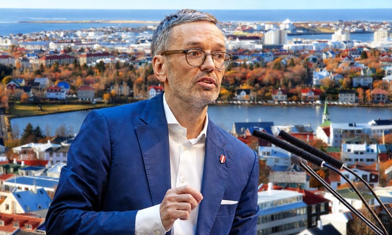 Herbert Kickl und Island