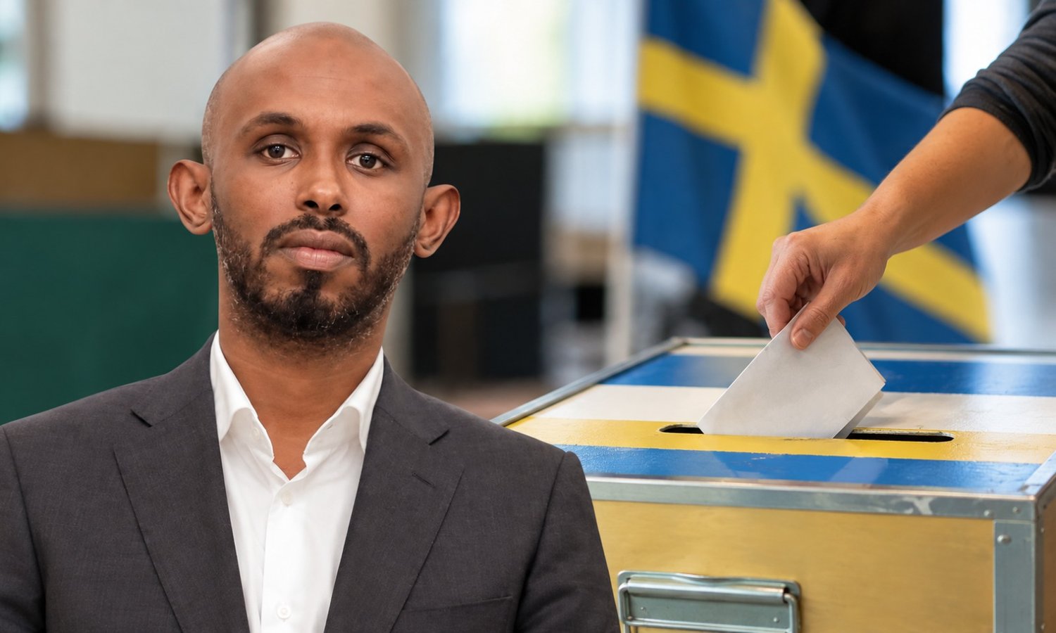 Vorgekreuzte Zettel: Linker Somalier im Visier — Screenshot Mohamed Ali/Facebook / unzensuriert