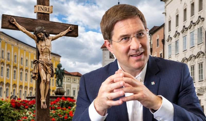 Andreas Rabl und Kreuz
