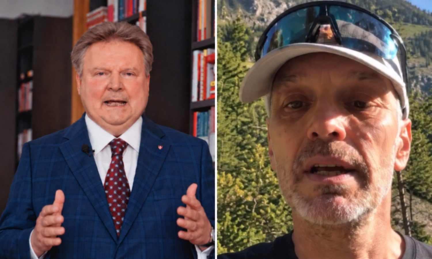 FPÖ-Kickl will wandern, SPÖ-Ludwig will Streit — Screenshot michaelludwig_official / instagram