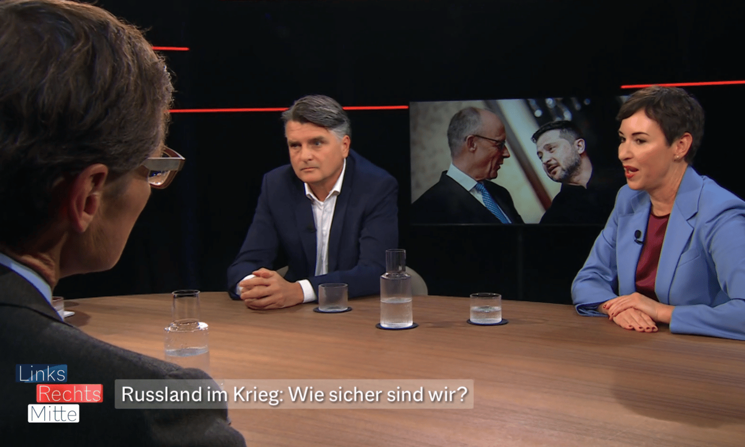 Köppl, Ultsch, Brandstötter bei ServusTV — Screenshot / ServusTV