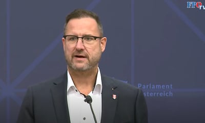 Christian Hafenecker — Screenshot / Facebook FPÖ TV