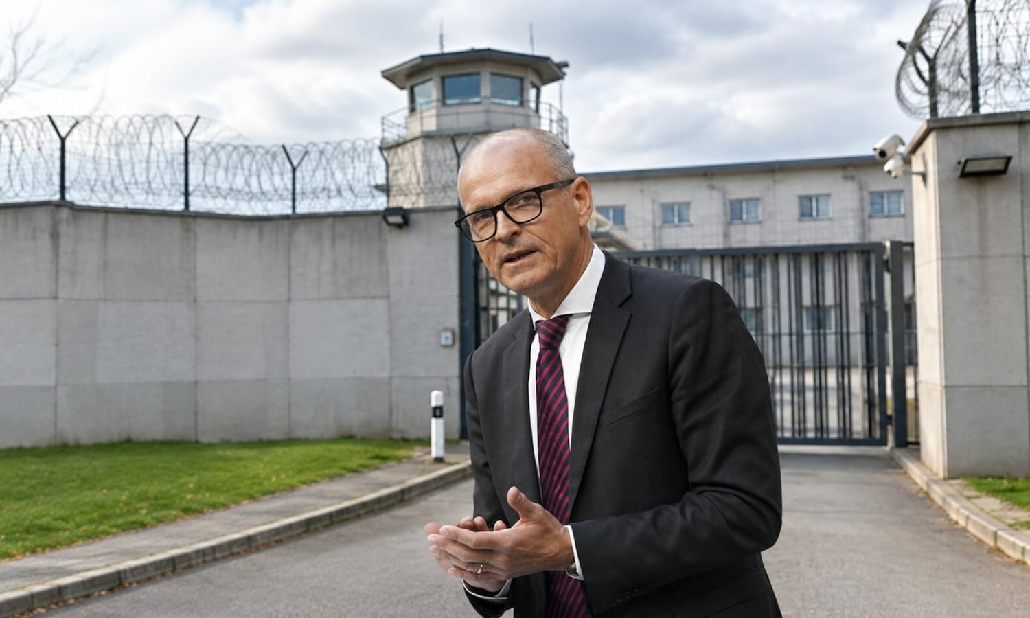 Harald Stefan und Gefängnis — Parlamentsdirektion/ Johannes Zinner