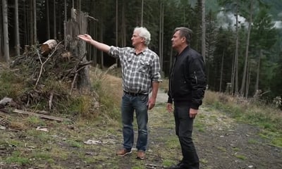 Bürokratie-Hölle in Kärnten: Forstwirt kämpft um Forststraße — Screenshot ORF ON/Youtube