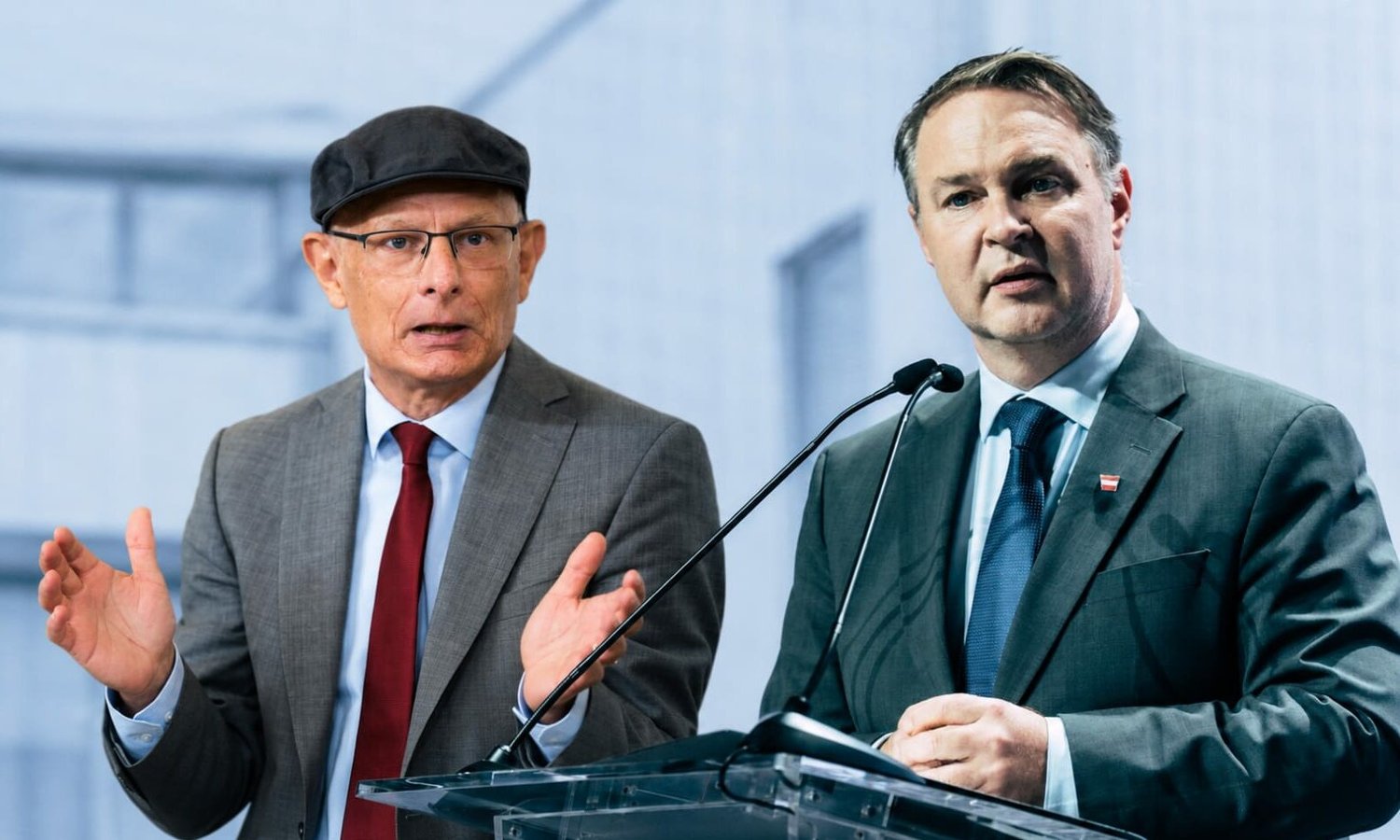 Marterbauer und Babler — Philipp Ebenbichler / Christopher Dunker