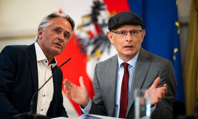 Peter Westenthaler und Markus Marterbauer — Matthias Ohm / Christopher Dunker / BKA