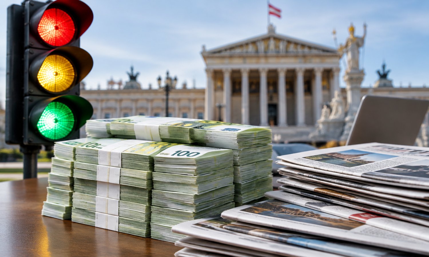 Regierung hat 1,25 Milliarden für Medien pro Jahr — KI-generiert / Unzensuriert