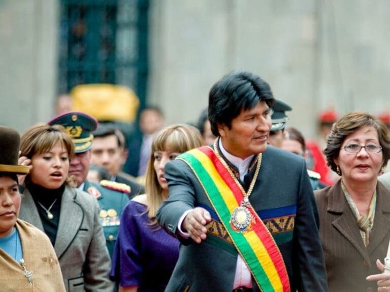 Bolivianischer Präsident residiert als Sonnengott — Bild: Joel Alvarez(Joels86) / Wikimedia (CC-BY-3.0)