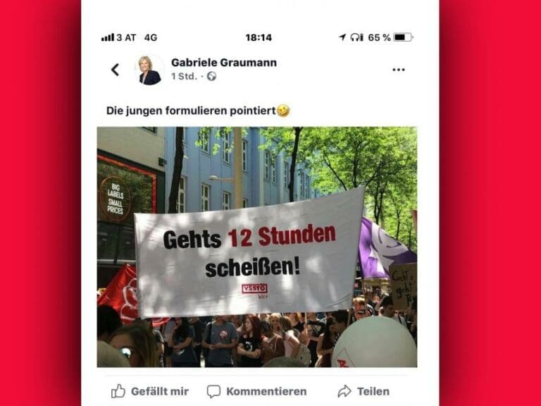 "Pointiert": "Gehts 12 Stunden scheißen" — Bild: z.V.g.
