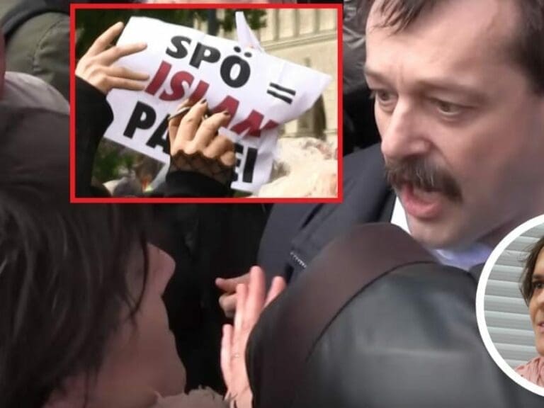 Aktivistin: Gruber hatte "Hass im Blick" — Bild: unzensuriert.at / zVg